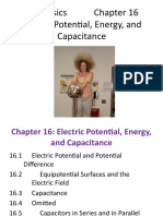 AP Physics Chapter 16 Electric Potential, Energy, and Capacitance