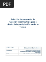 Balaguer Ruz - Seleccón de Un Modelo de Regresón Lneal Múltple para El Cálculo de La Precptacón M...