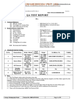 Qa Test Format X Ray