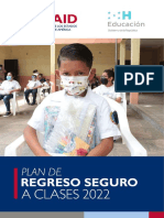 Plan de Regreso Seguro A Clases Final 2022