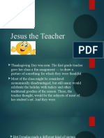 Jesus The Teacher