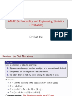 AMA2104 Probability and Engineering Statistics 1 Probability