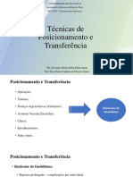 1 - Aula Técnicas de Posicionamento e Transferências - Giovanna Della Santa