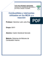 Combustibles y Lubricantes Utilizados en Los MCIA y A Reacción