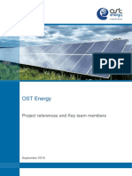 OST Energy Team and Project References SPI16