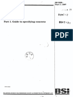 BS 5328-1-1997 Concrete. Guide To Specifying Concrete