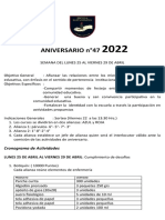 Aniversario 2022