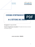 Cours D'introduction À L'étude de Droit Intégral Final