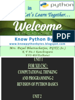 Revised TUPLE in Python