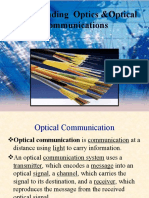 Understanding Optics &optical Communications