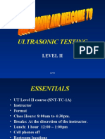 Steel NDT Ultrasonic - Level II Powerpoint