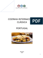 Cozinha Internacional Clássica - Cozinha Portuguesa