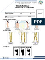 Ficha Integral de Educación Física-2022