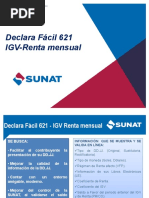 Declara Fácil 621 IGV - RENTA