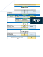 Plantilla para El Calculo de Rendimiento Maquinarias