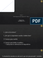 Retórica, Escritura y Oratoria