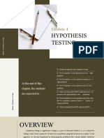 Hypothesis Testing Part 1