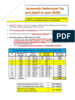 3 Month Deferment Tax Instalment CP204