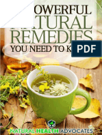 30 Natural Remedies You Need To Know About