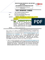 Informe #072 Registro Del Formato 12B Avance de Ejecución y Registro de Avance en El Infobras