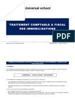 Traitement Comptable Et Fiscal Des Immobilisations en SCF