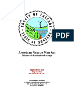 Cascade County American Rescue Plan Application 4-21-2022