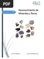 Reconocimiento de Minerales