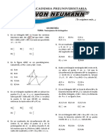 Academia Von Neumann - Geometría - Semejanza - 14.08.2020