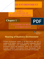 A Glimpse of Business Environment