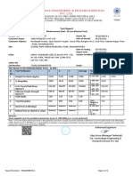 Constrologix Engineering & Research Services Pvt. LTD.: Test Report