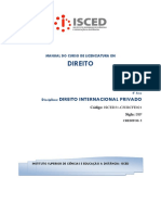 Modulo de Direito Internacional Privado 20.08.17