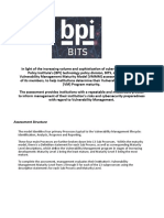 BITS Vulnerability Management Maturity Model