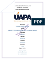 Psicología Social y Comunitaria-Tarea I - Yeri Olivo-202004356