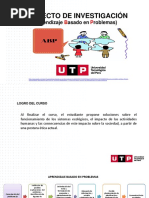 PROYECTO de INVESTIGACIÓN ABP - Delimitación Del Tema, Pregunta de Investigación, Objetivo y Preguntas Específicas