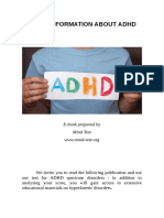 Basic Information About Adhd: Ebook Prepared by Mind Test