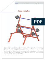 Squat Rack Plan