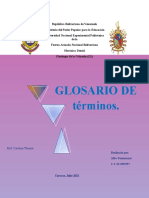 Glosario de Términos...