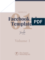 Facebook Ad Templates - Volume 1