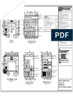 Plan Elevation A: Name - Anurag Nayal CLASS - 4'A' 08318001618 Delhi Technical Campus