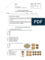 Guia #19 Evaluada Tercero Basico