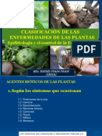 Clasificación de Las Enfermedades de Las Plantas: Epifitiología y El Control de La Enfermedad