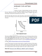 Thermodynamic Cycles