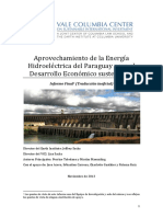 VCC Aprovechamiento de La Energía Hidroeléctrica Del Paraguay para El Desarrollo Económico Sustentable 1