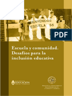 Escuela, Comunidad y Contexto - Krichesky