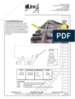 SELF FEED Rail Drill