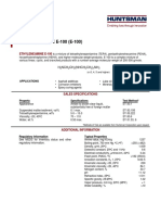 ETHYLENEAMINE E-100 (E-100) : Technical Bulletin