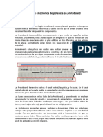 Circuitos de Electrónica de Potencia en Protoboard