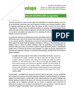 Práctica - 6 Enzimas de Restricción