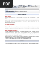 Guia #2 Ética y Valores de 4° Grado Así Vivo Mi Afectividad