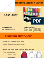 A Case Study: Glaceau: Marketing Vitamin Water